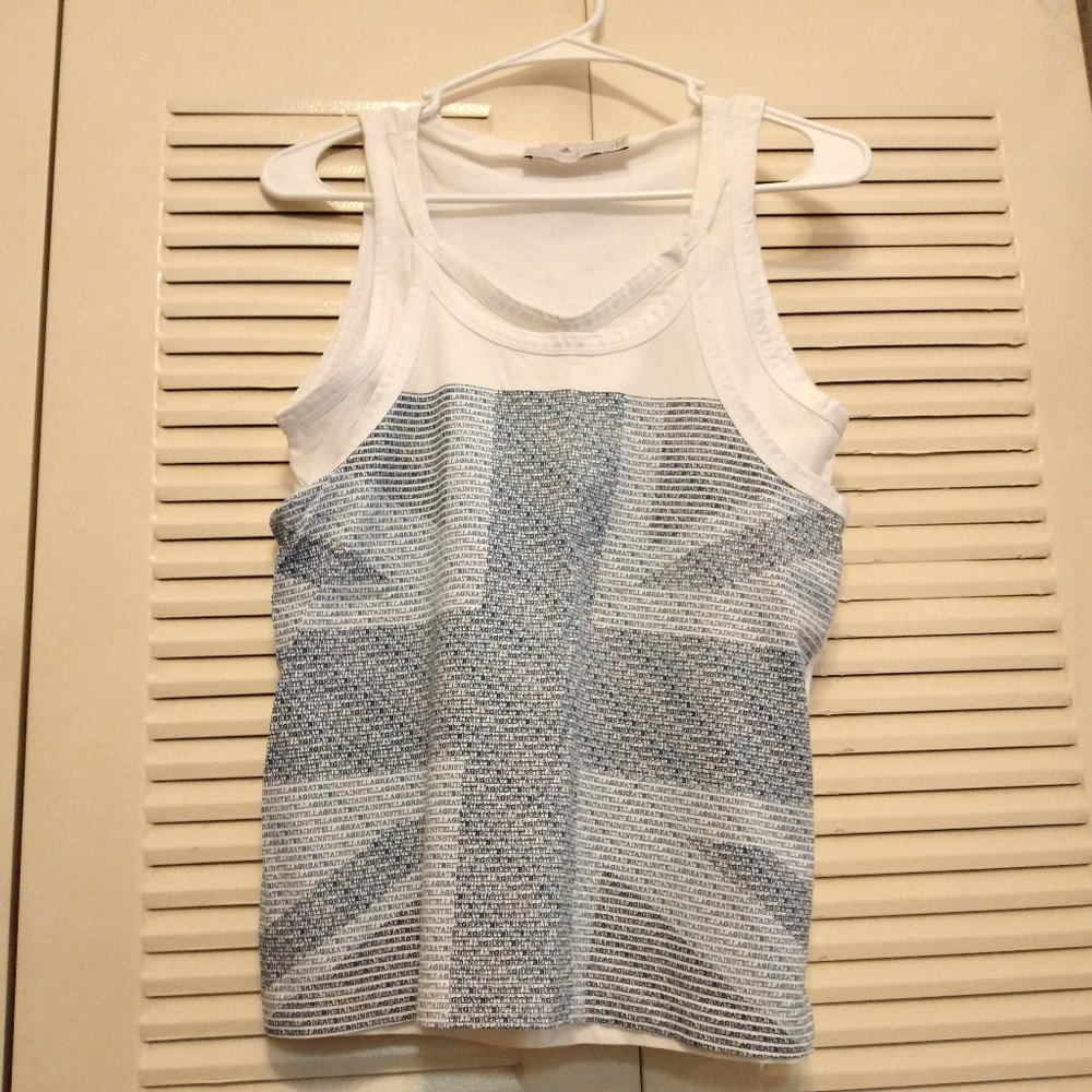 Adidas by Stella McCartney Layered Union Jack Tank